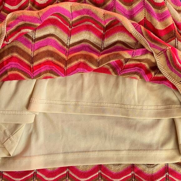 Show Me Your Mumu Carlo Horizon Stripe Knit Long Sleeve Cut Out Dress - Picture 6 of 7